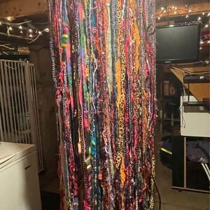 Fabric chandelier